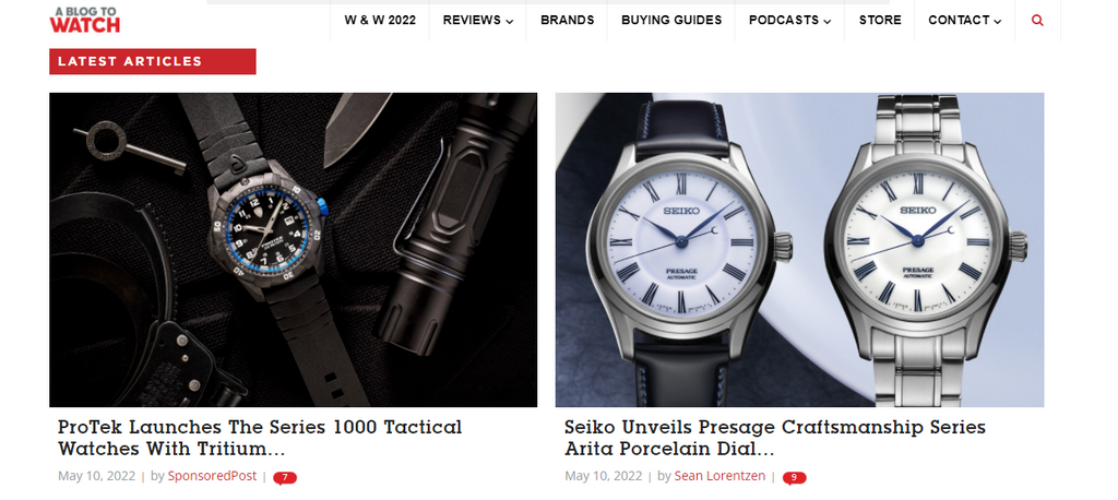 10 Best Watch Blogs and Websites in 2022 - Wishdoit watches