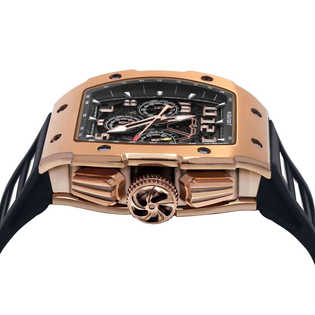 Racing | GT Chrono-Rose Gold Watch - Wishdoit WatchesWSD9916:EC