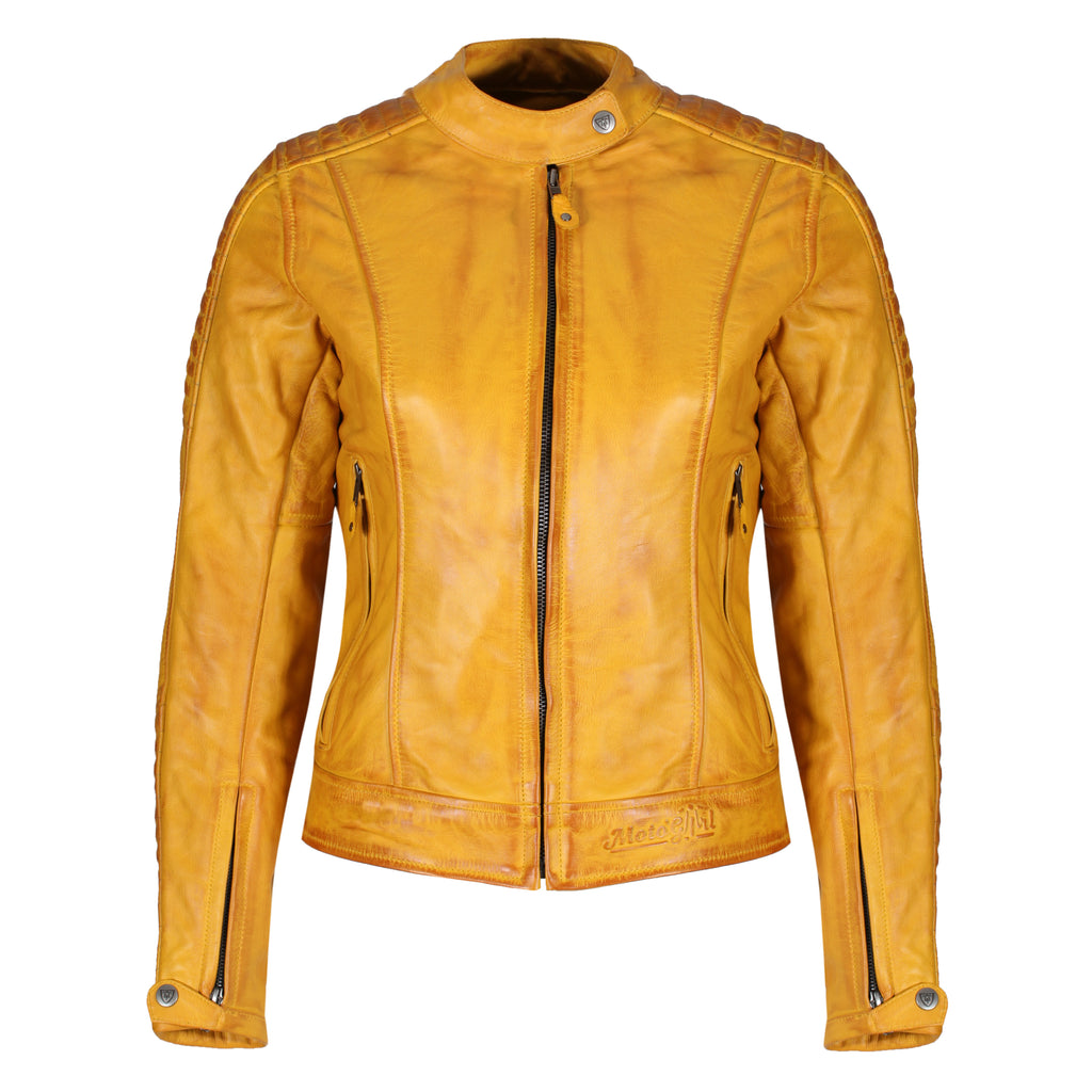 Valerie Motorcycle Leather Jacket from MotoGirl – Moto Lounge