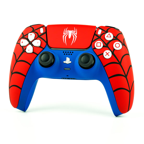  Spider_Man Morales Custom PS-5 Controller Wireless compatible  with Play-Station 5 Console by BCB Controllers