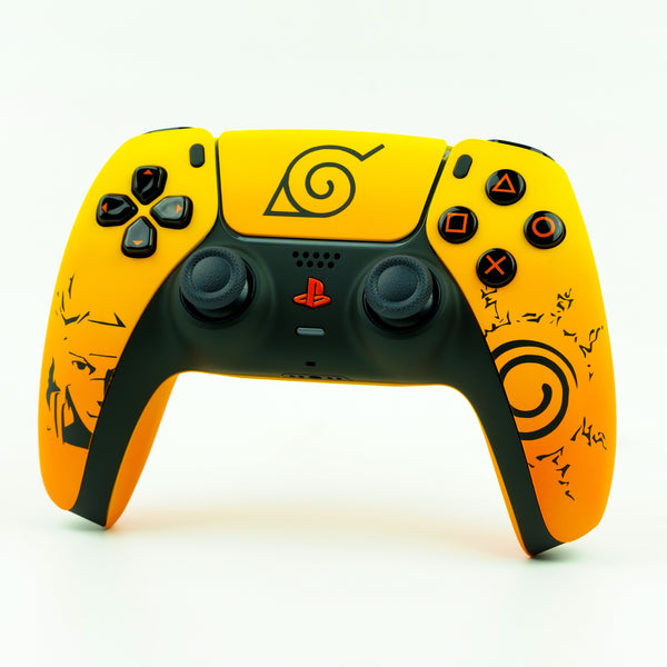 Fr-tec One Piece Custom Fire PS5 Controller Housing And Grips Yellow