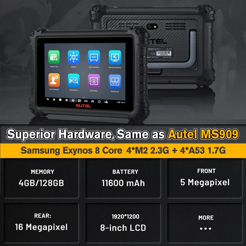 autel maxisys ms906 pro advanced hardware