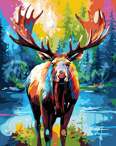 Dipingere con i numeri Animali – Tagged cervo– Figured'Art