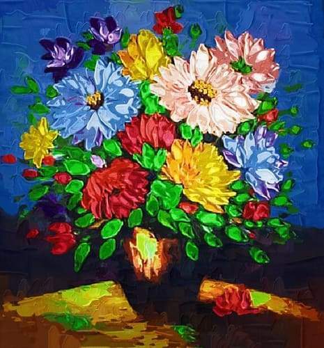 YSDECOR Dipingere con I Numeri Fiori Fai da Te Vaso di Fiori Dipinto A Mano Ad Olio su Tela Wall Art per Soggiorno Pittura Acrilica 40X50cm YSDECOR Dipingere con I Numeri Fiori Fai da Te Vaso di Fiori Dipinto A Mano Ad Olio su Tela Wall Art per Soggiorno Pittura Acrilica 40X50cm