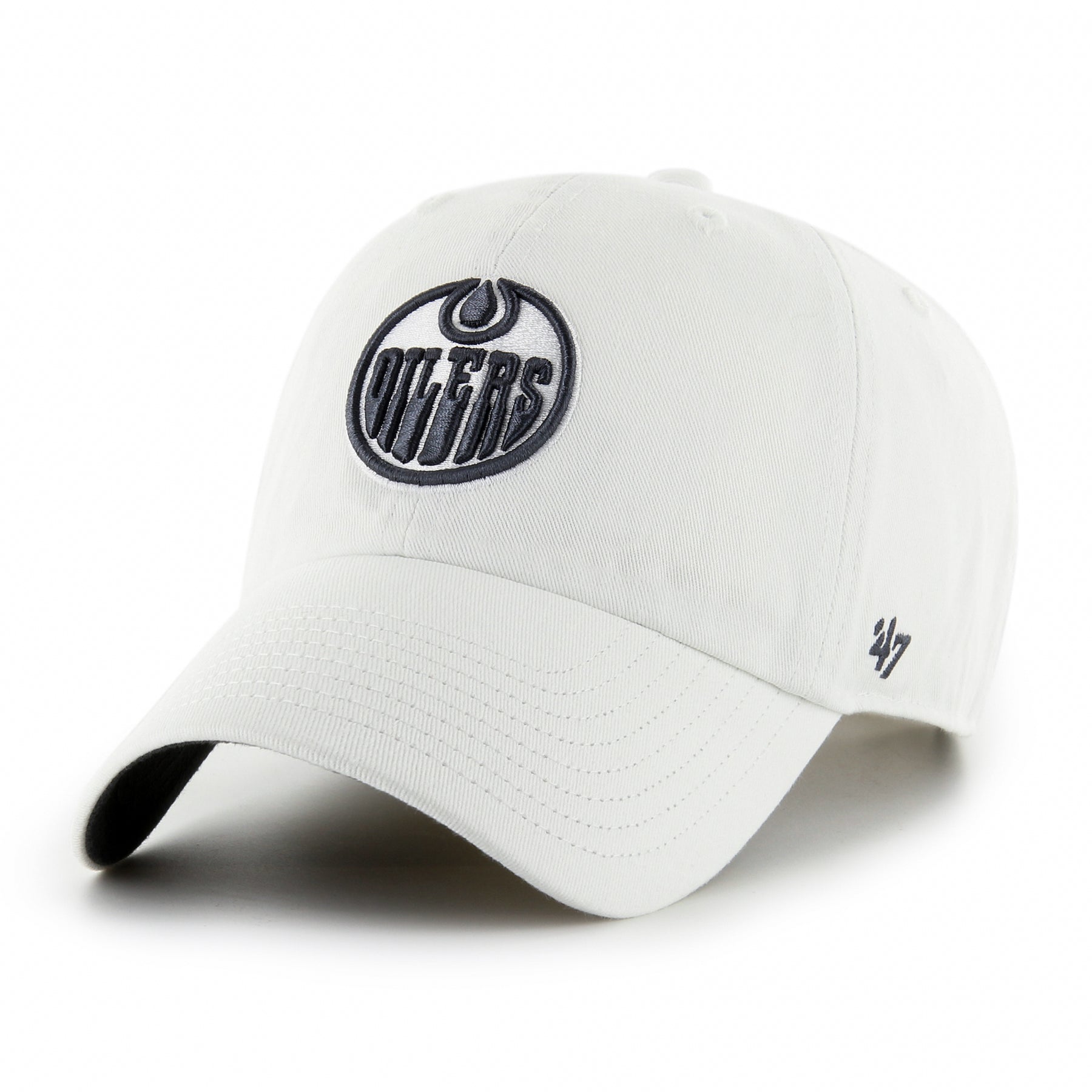 Men's NHL Edmonton Oilers '47 Brand Alternate Big Logo T-Shirt