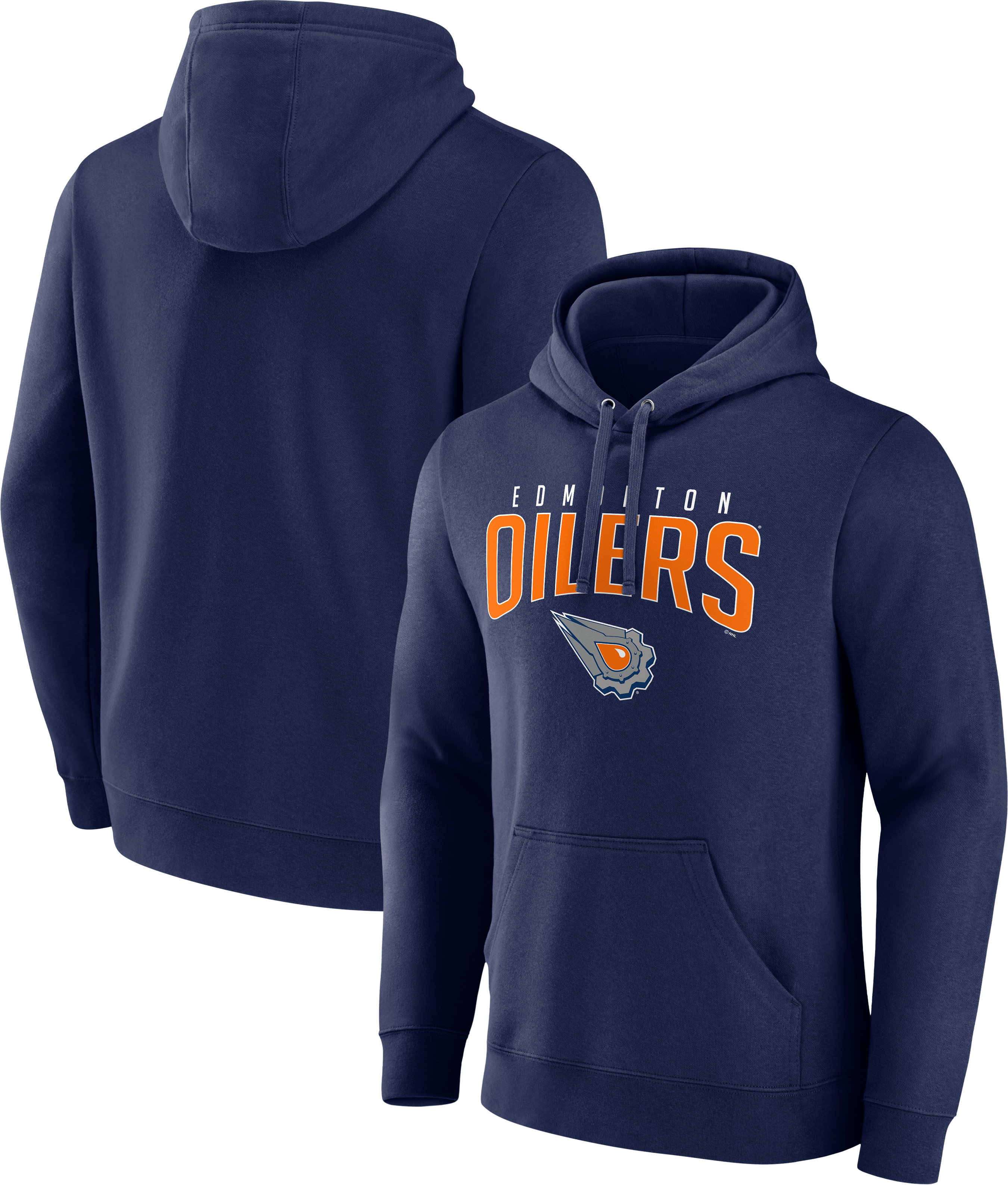 Authentic Cotton Fleece Edmonton Oilers Hoodie