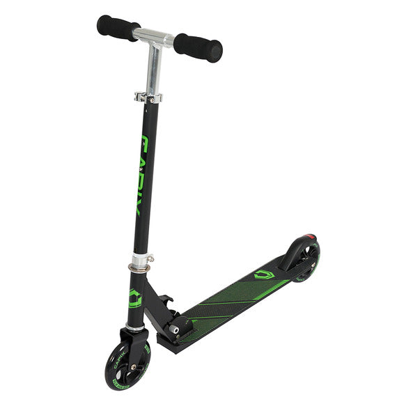 ASV 125 Foldable Scooter - Black/Green