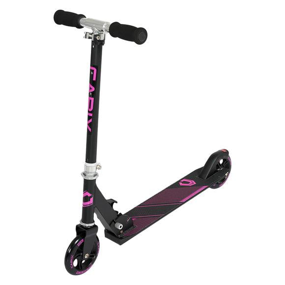 ASV 125 Foldable Scooter - Black/Purple