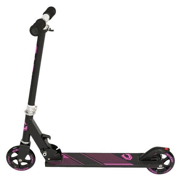 ASV 125 Foldable Scooter - Black/Purple