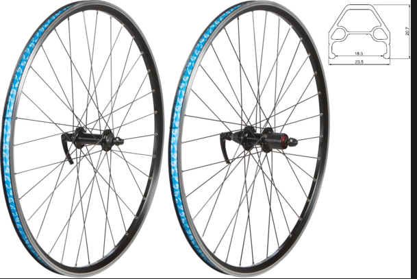 6” Disc Rear Wheel (CL & 6-Bolt/QR)