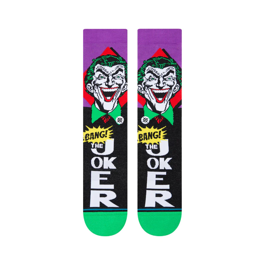 Batman X Joker Comic Crew Socks