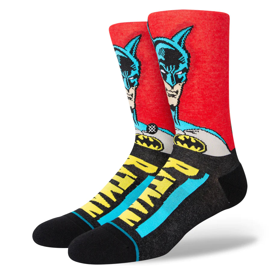 Batman X Batman Comic Crew Socks