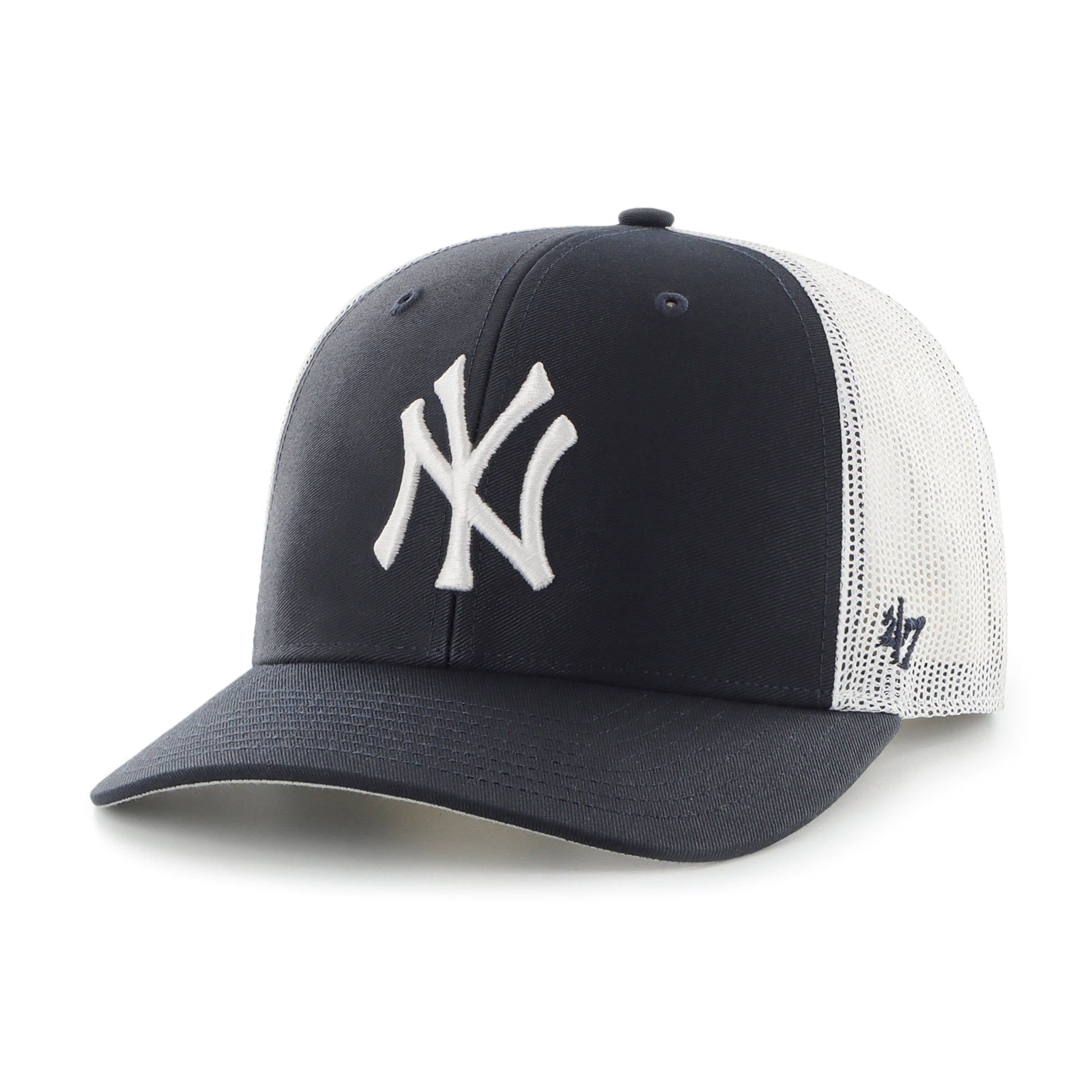 New York Yankees Black Gold 47 Brand Caster MVP Snapback Hat