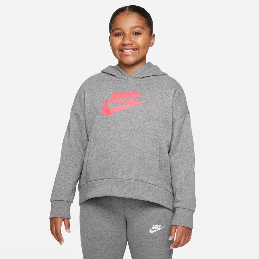 Nike Sportswear Club Fleece Big Kids' Sweatshirt (Extended Size).