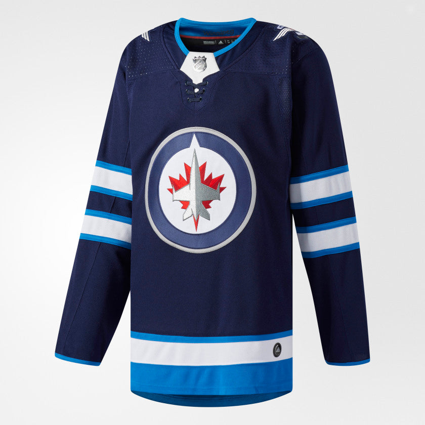 Authentic Blue Jets Home Jersey