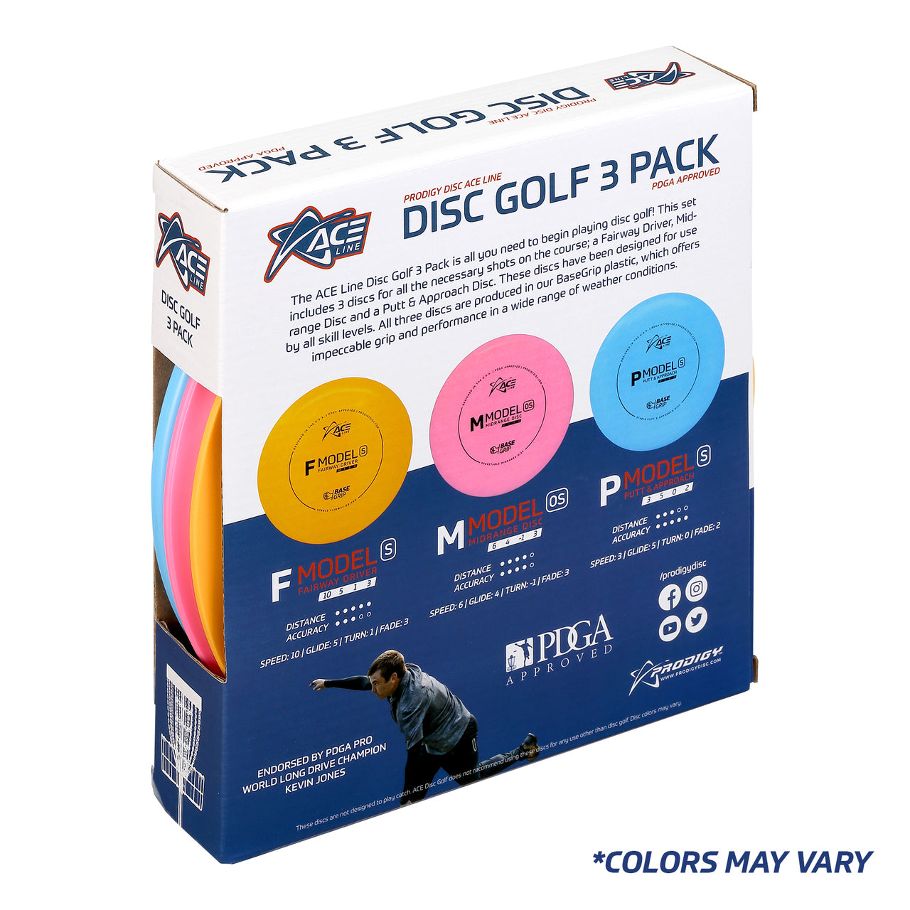 ACE Line Disc Golf 3 Pack