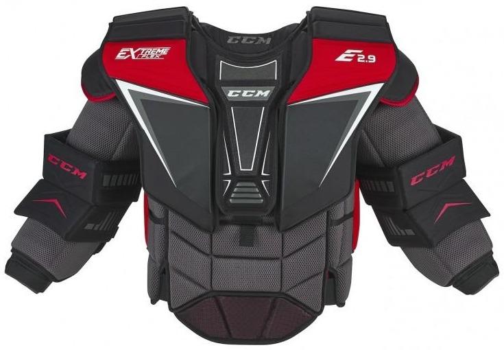 BAUER S23 JH SPEC HYPERLITE 2/MACH SENIOR GOALIE CHEST & ARM - BLACK