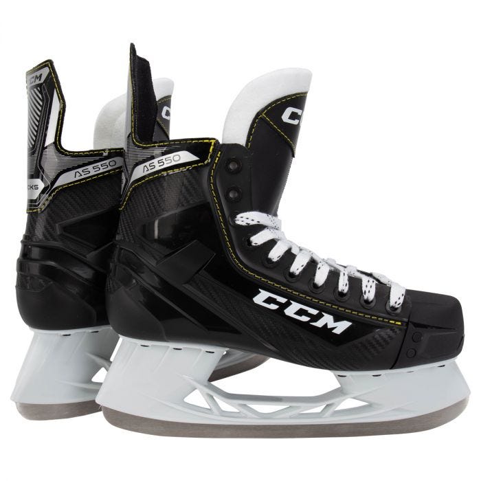 CCM Super Tacks AS-V Pro Senior Ice Hockey Skates, Size: 8 = 43, Width:  Regular (Medium Profile) : Sports & Outdoors 