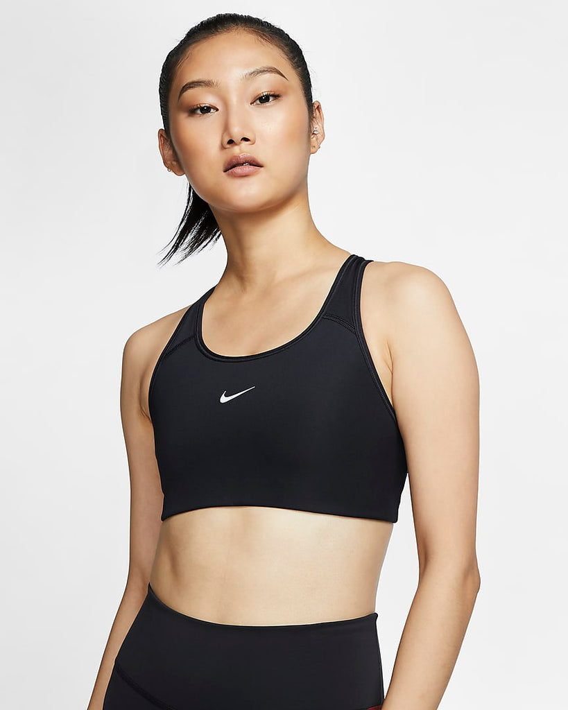 Nike Training Indy Dri-FIT longline sports bra in black - ShopStyle
