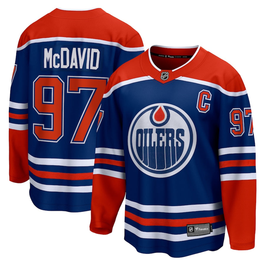 Connor McDavid #97 - 2022-23 Edmonton Oilers Game-Worn Royal Blue