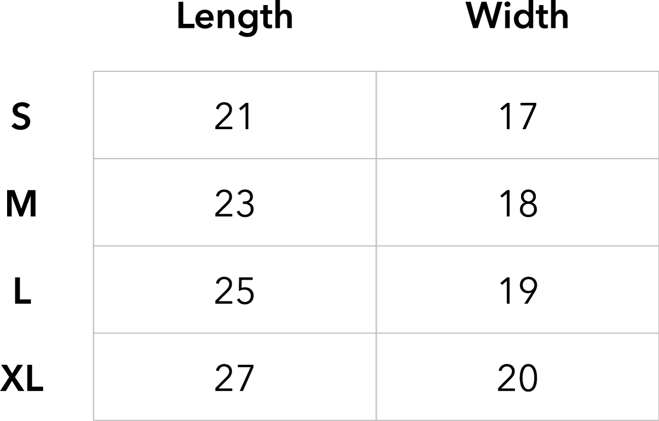 size guide