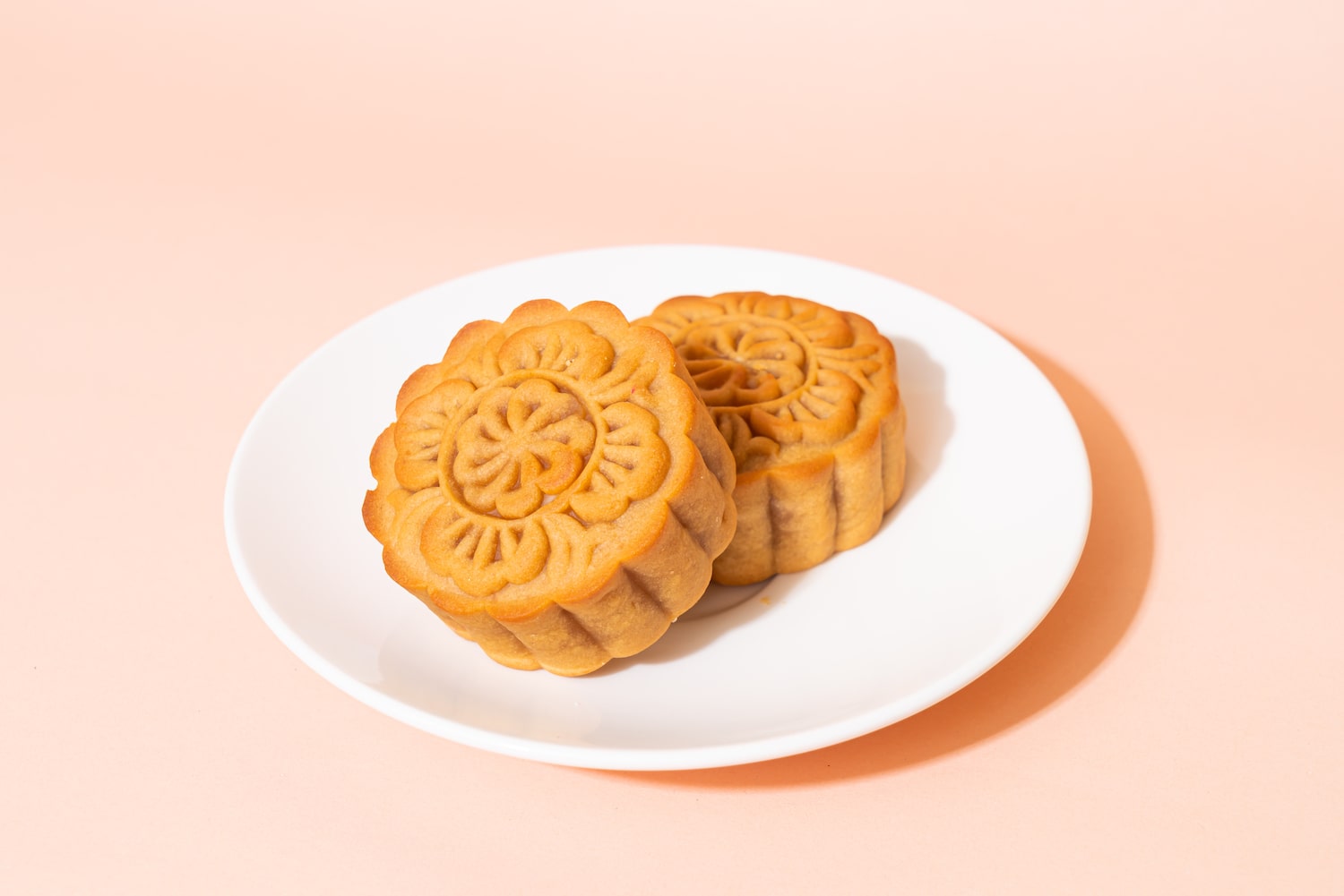 two mooncakes