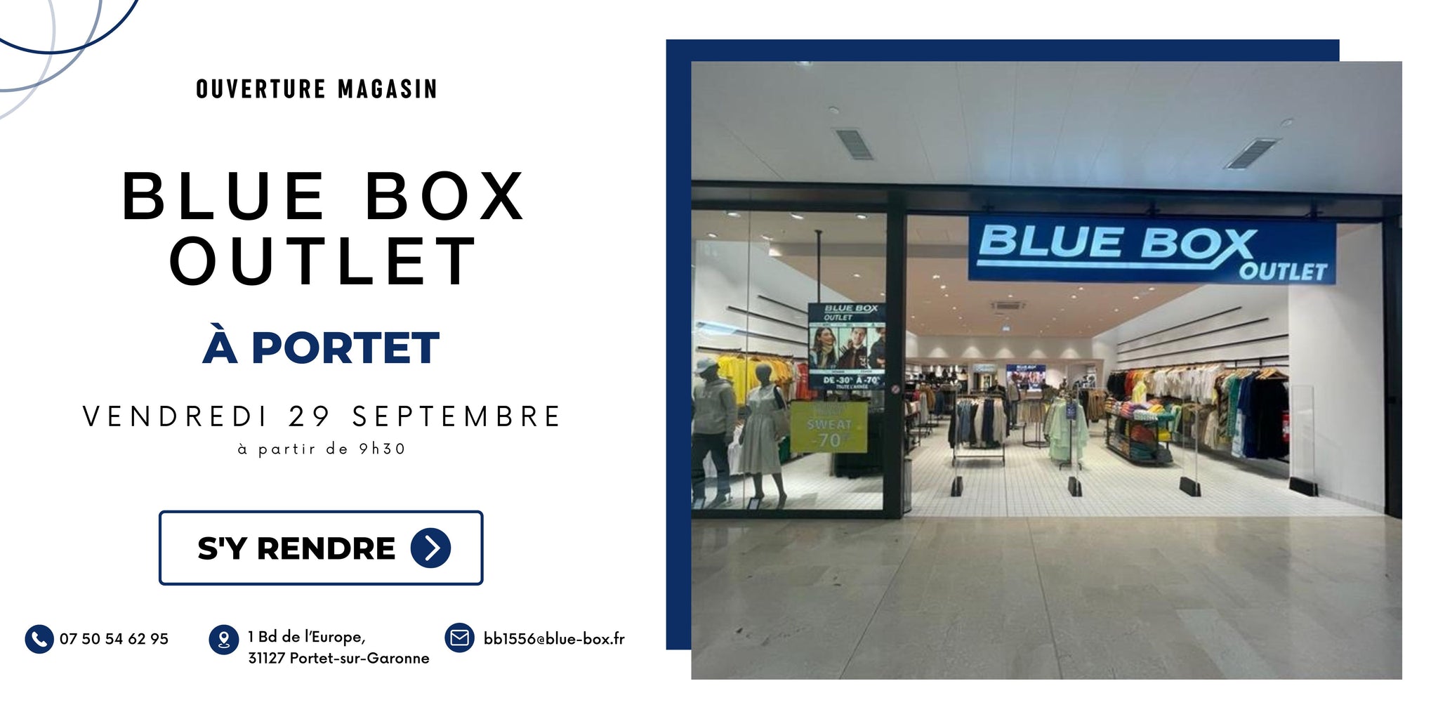 Ouverture d’un nouveau magasin Blue Box à Portet sur Garonne