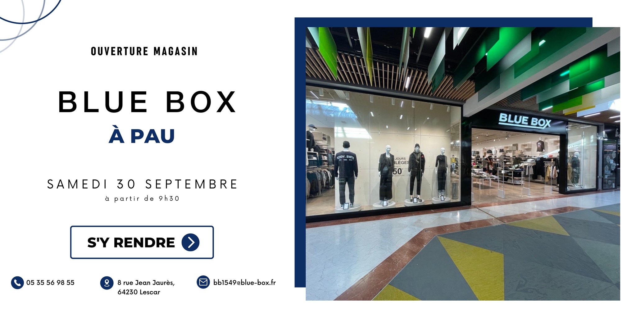 Ouverture d’un nouveau magasin Blue Box à Pau Lescar