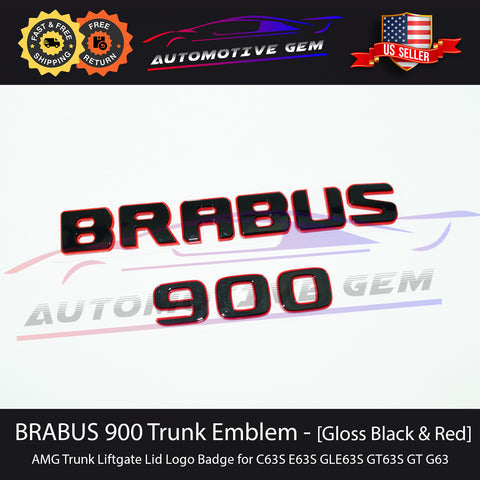 For Brabus Car Trunk Sticker Brabus Logo Rear Sticker For Mercedes