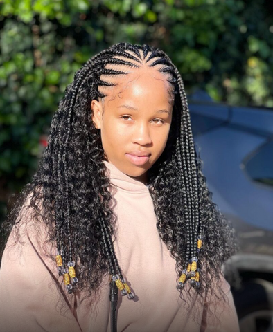 40 Box Braids Hairstyles Women Are Asking for in 2023  Hair Adviser   Braids with curls Big box braids hairstyles Box braids styling