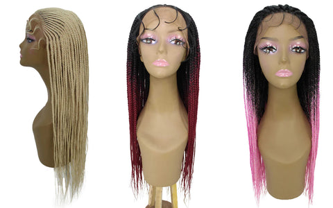 texture of braided wigs