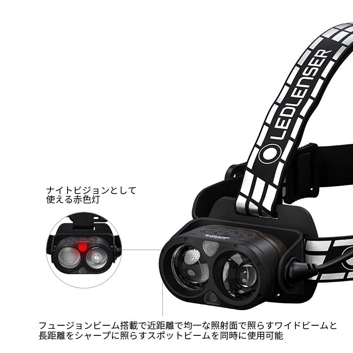 LEDLENSER 】ヘッドライト H19R signature-