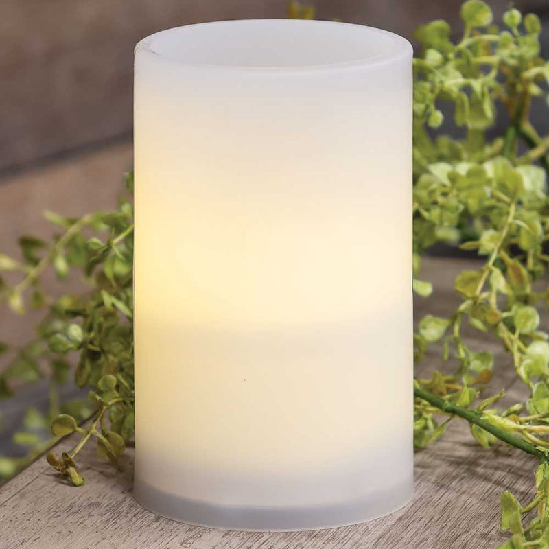 Warm Light White Pillar - 5x3