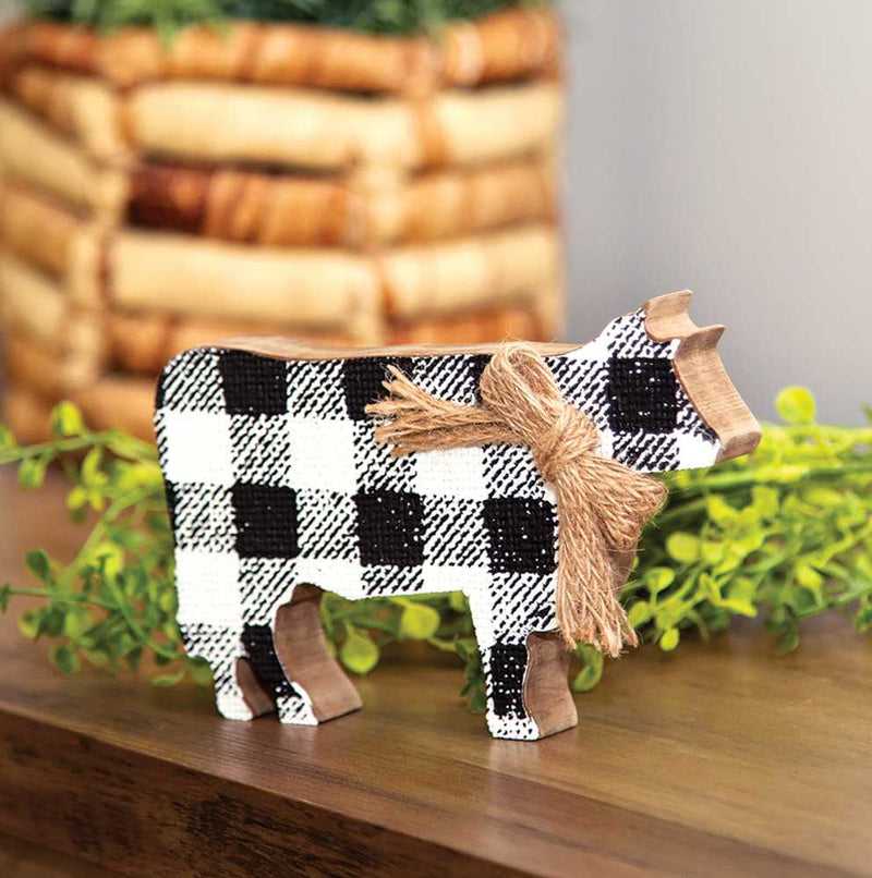 Black & White Buffalo Check Chunky Cow – Farmabilia