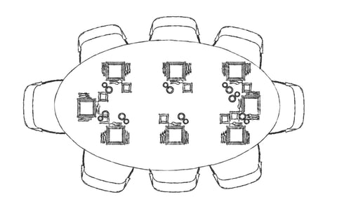 DE.CI Furniture Tip of choosing Oval Dining Table