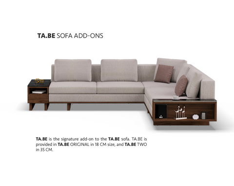 TA.BE Sofa Add-ons