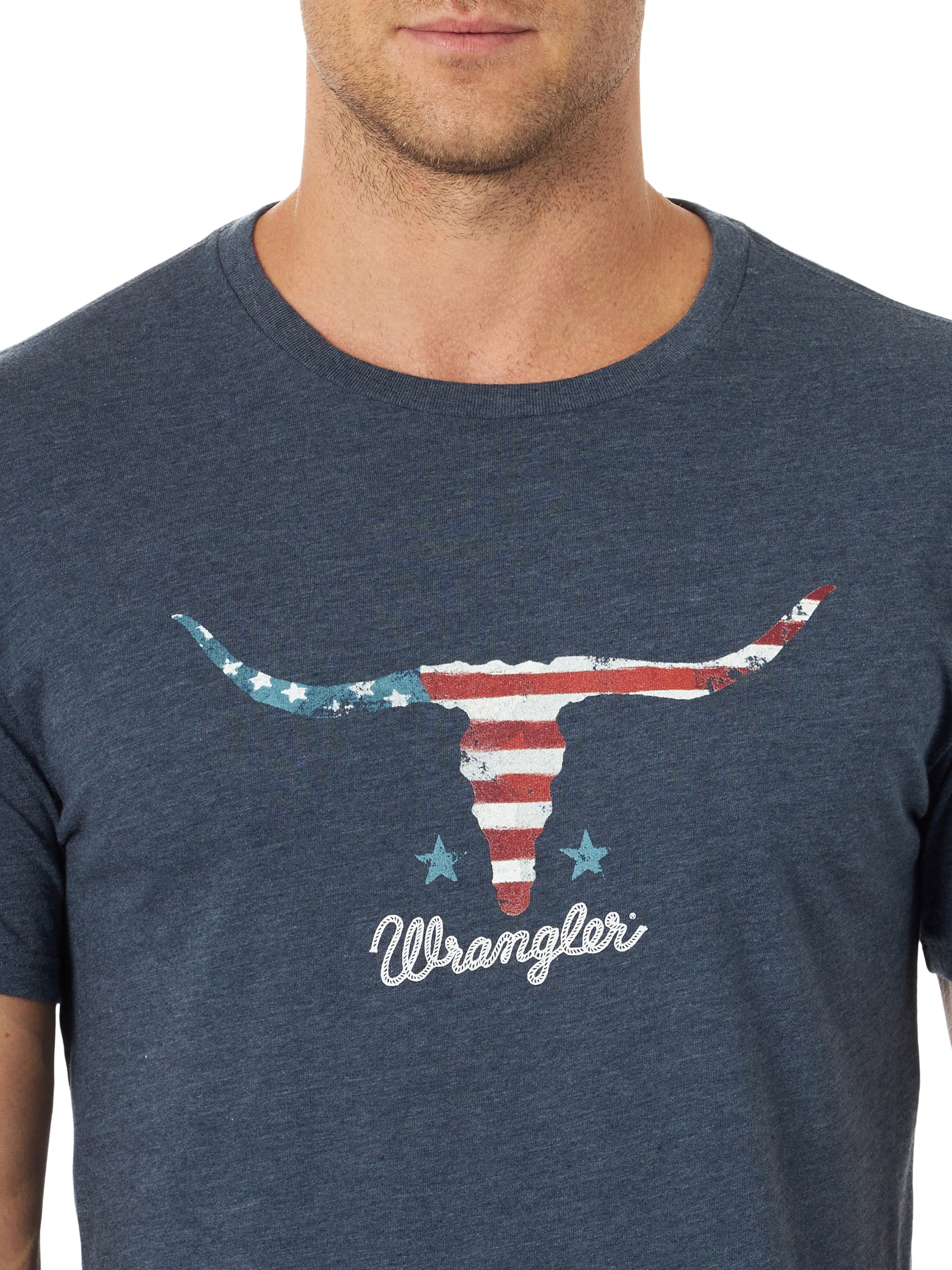 Wrangler Longhorn American Flag – Farmers and Ranchers Outlet LLC