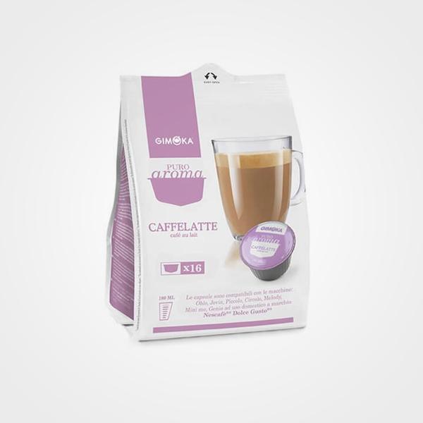 Caffèlatte Dolce Gusto compatible capsules 16 capsules