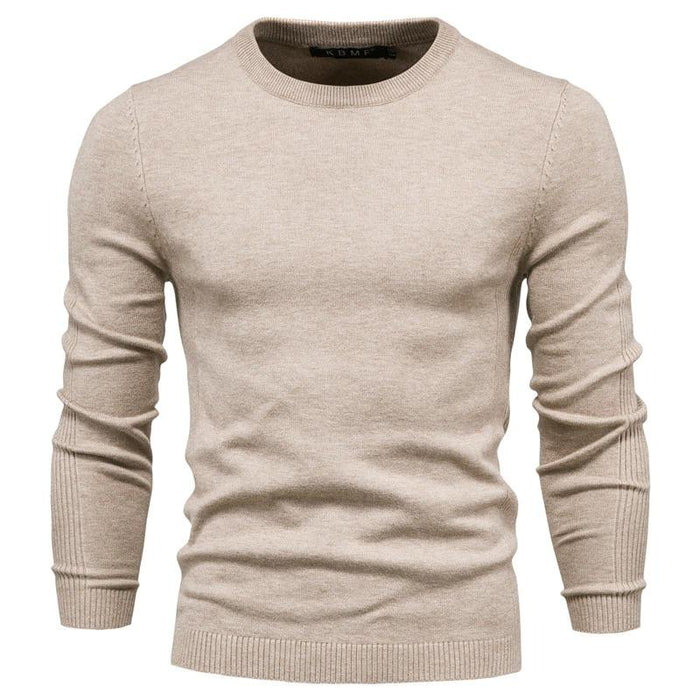 Beige Tailored Sweater