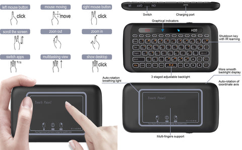 tastatura si mouse pentru televizor - Atron H20