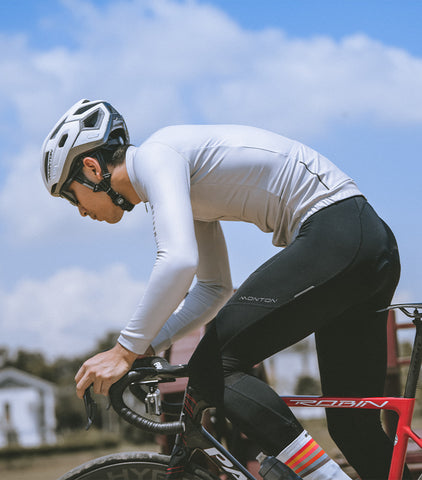 khaki thermal cycling jersey