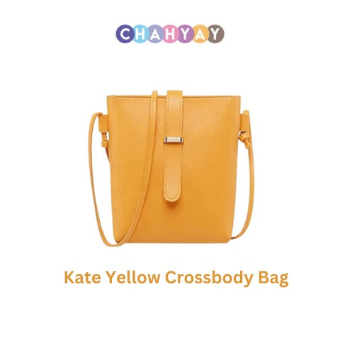 Kate Yellow Crossbody Bag