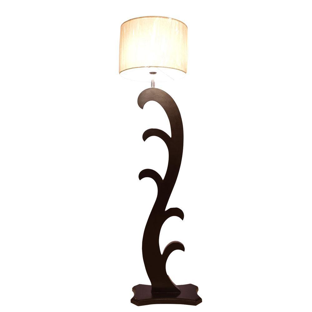 Burrows Wooden Floor Lamp - Chahyay.com