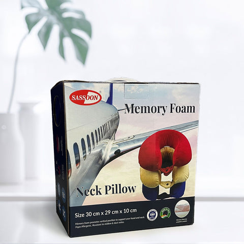 Memory Foam Neck Pillow For Travelling