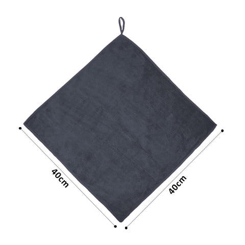 Size Chart of Microfiber Cleaning Cloth with 400 GSM Highly Absorbent properties ( Size : 40cm x 40cm)