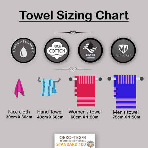 Towel Size Chart