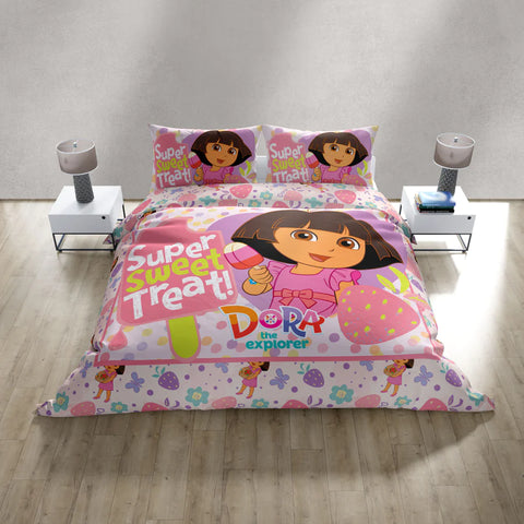 Dora kids bedsheet