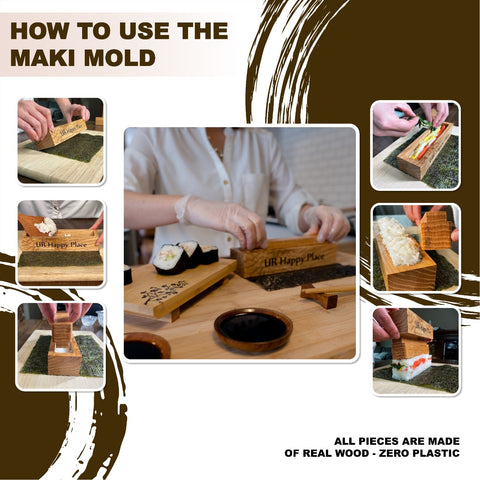 How to use Maki Mold