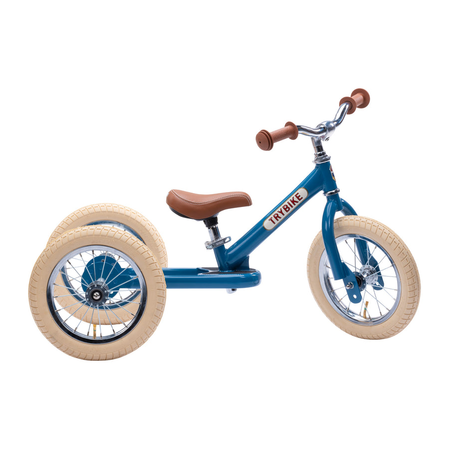 blue trike bike