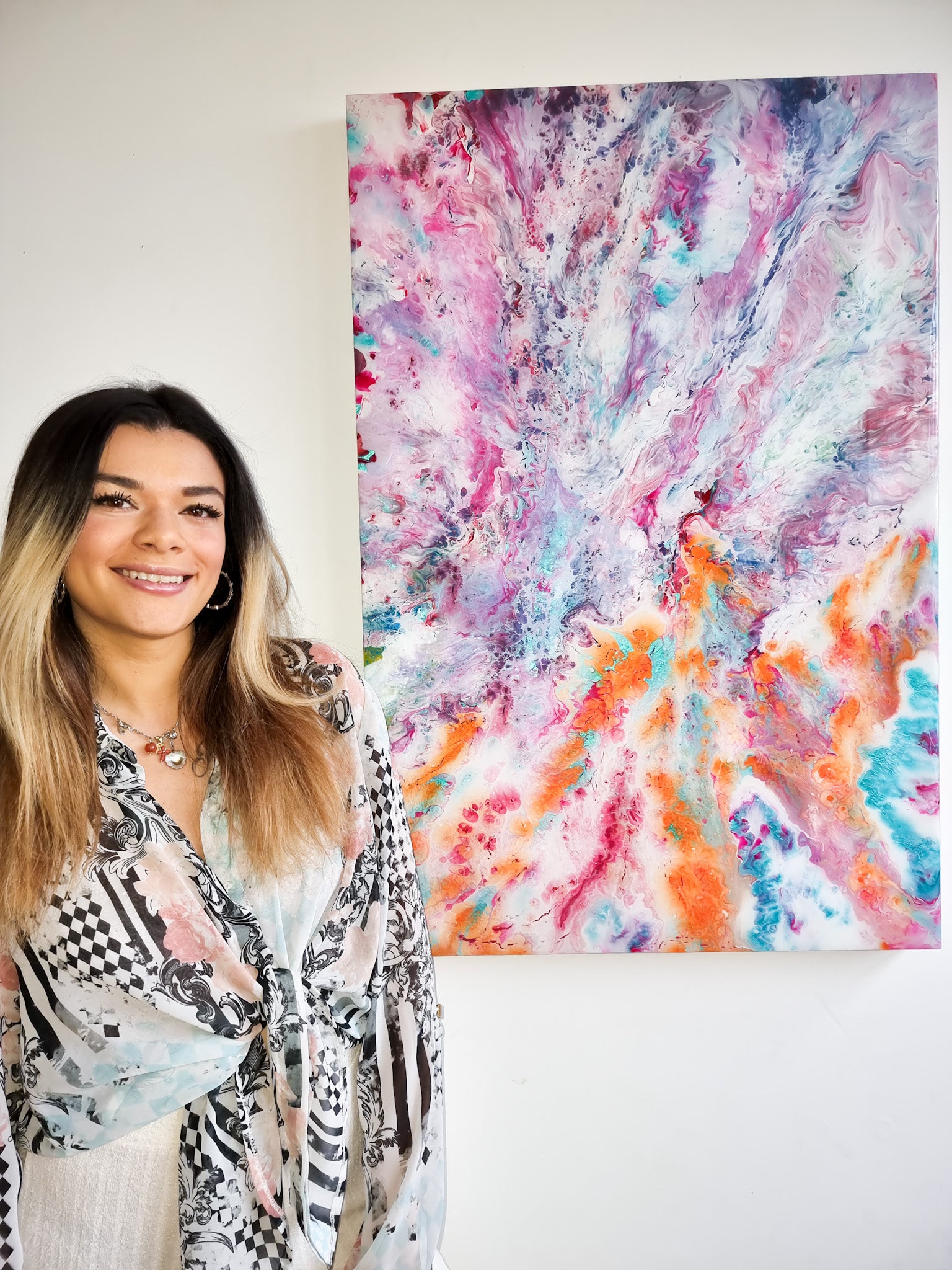 Alessia Camoirano Bruges and fluid art 